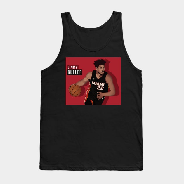 JIMMY BUTLER Tank Top by origin illustrations